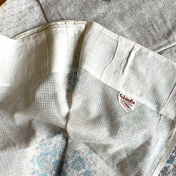 FABINDIA Kota printed sheer curtain set of 2 - Picture 5 of 6